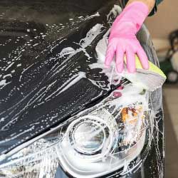 Start a car wash as a way to raise funds.