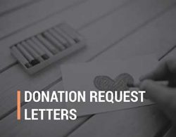 Learn more about fundraising letters with these donation request letters.