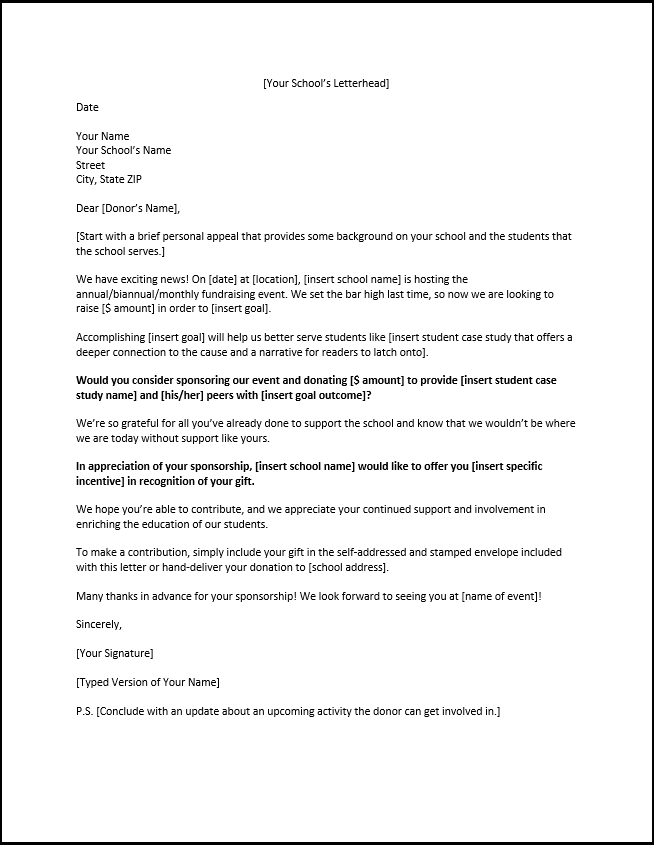 example of appeal consideration letter