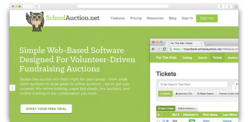 See how SchoolAuction's mobile bidding software can help your organization.