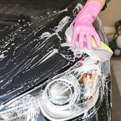 Having a car wash is a great fundraising idea for small groups because you don't need a lot of people.
