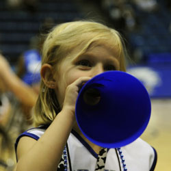 Host a cheer clinic in your community to bring in funds for your cheerleading squad.