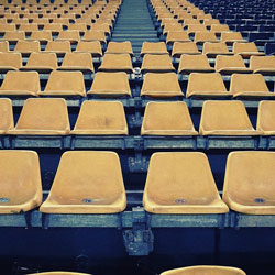 Sell custom stadium seat cushions to raise money for your cheerleading costs.