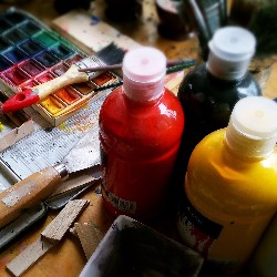 A great fundraising idea for small groups is hosting a painting party.