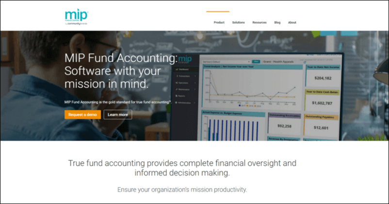 Check out MIP Fund Accounting, one of Fundly's top picks for the best nonprofit software solutions.