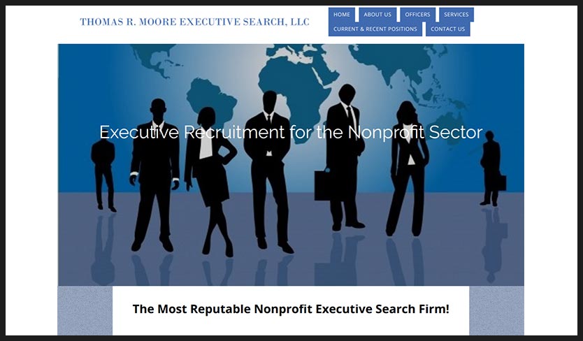 See how Thomas R. Moore Executive Search's consulting services work for nonprofits.