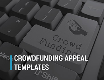 Use these crowdfunding appeal templates when offering your product as a perk.