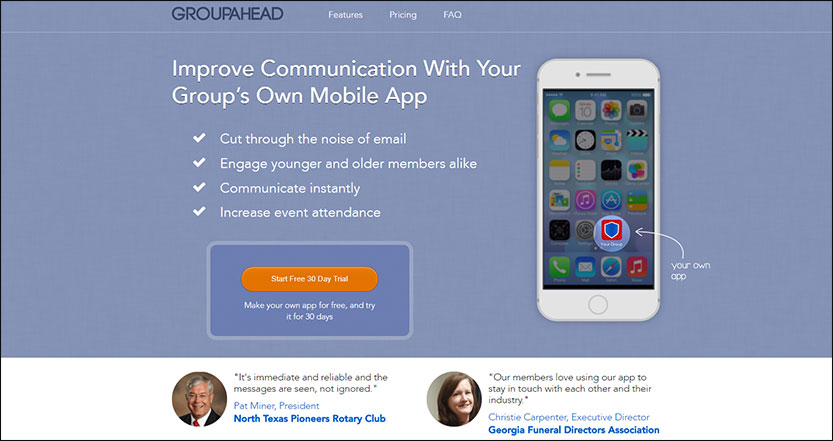 GroupAhead is the most mobile-friendly fraternity financial management platform.