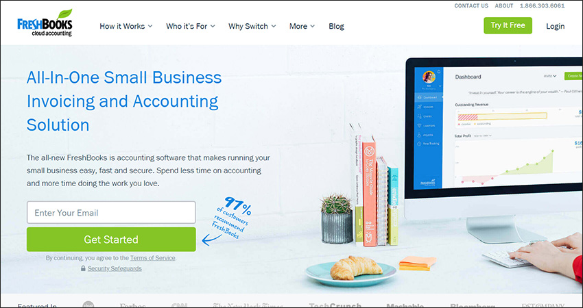 Check out FreshBooks as one of the best nonprofit accounting software options. 
