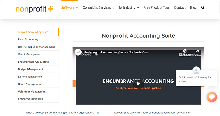 Check out Nonprofit Plus for one of the best nonprofit accounting software. 