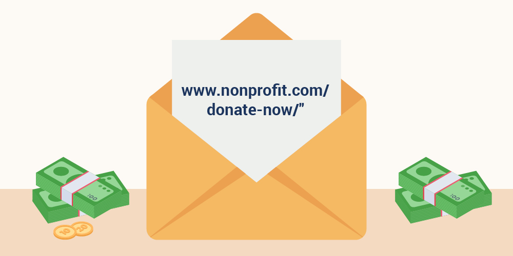 Consider integrating your direct mail outreach with your online fundraising efforts.