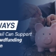 Learn how direct mail and crowdfunding can work well together.