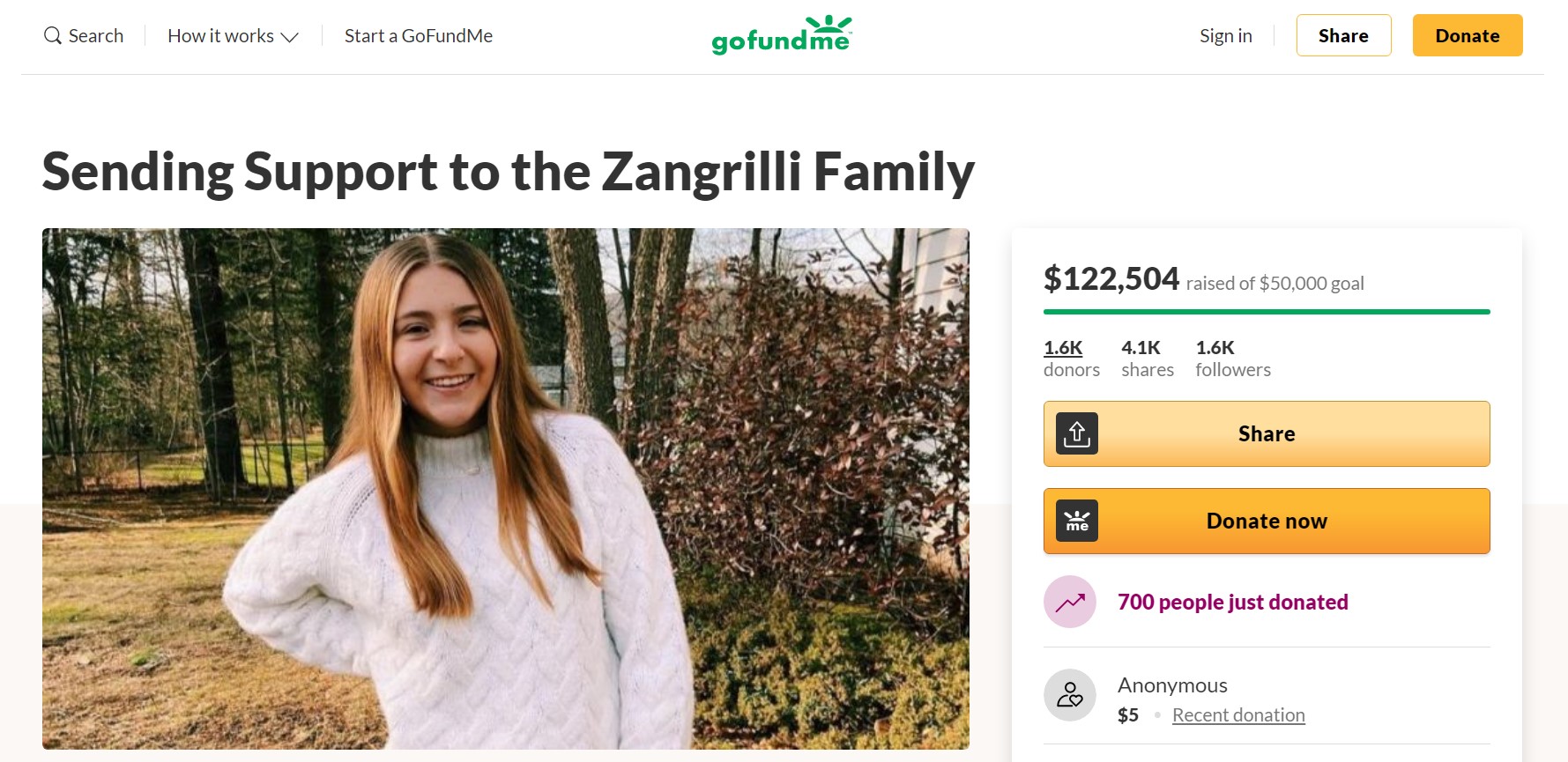 GoFundMe is one of our favorite crowdfunding websites.