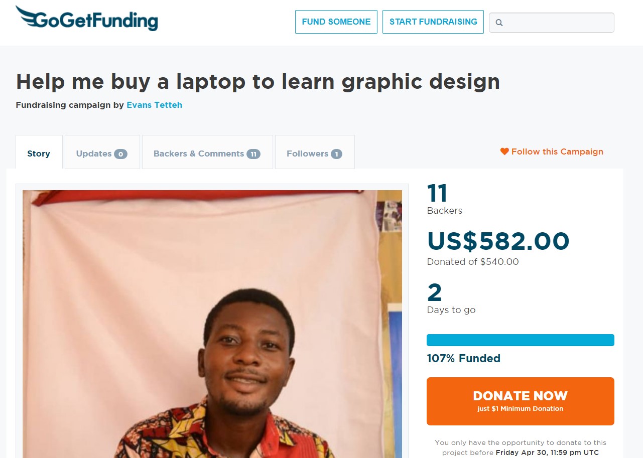 GoGetFunding is one of our favorite crowdfunding websites.
