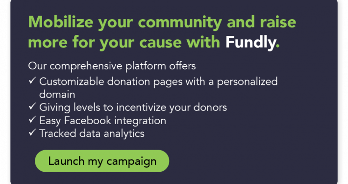 Click here to collect donations with Fundly